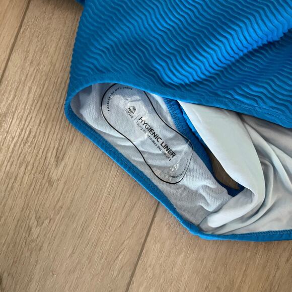 Cupshe Women's Blue Sweetheart Tummy Control One-Piece XL - Picture 6 of 6